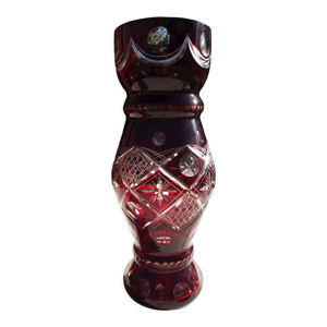 Vase en cristal de bohème