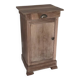 Small solid wood jam jar holder