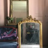 Large golden antique mirror  77x108cm