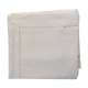 Pair of white pillowcases with entourage days handmade