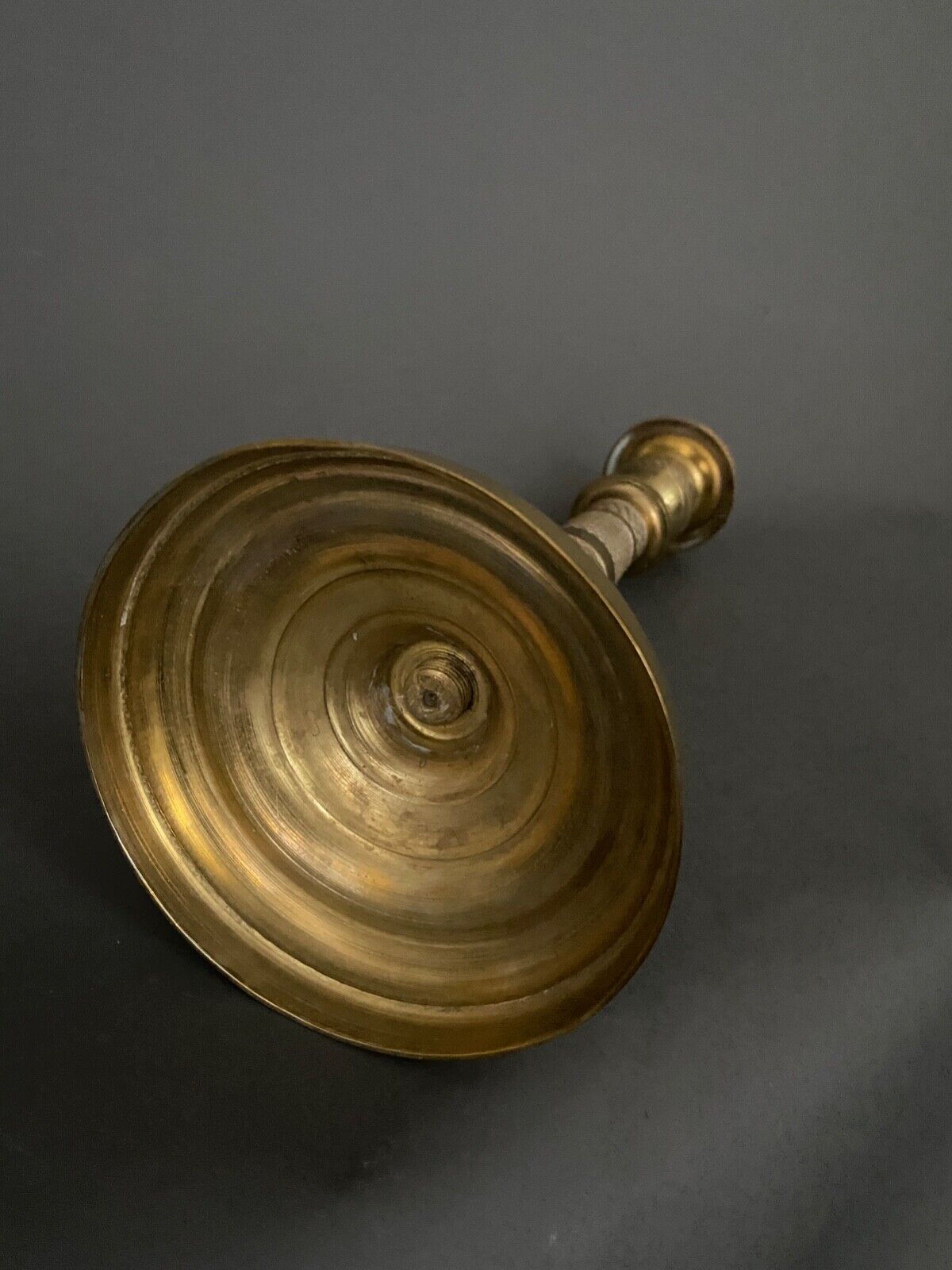 Pair of candlesticks gilded bronze chiseled guilloché first part of the nineteenth