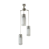 Mid Century Long Chandelier, Czechoslovakia, 1970's
