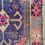 Vintage turkish oushak rug 115x83 cm carpet