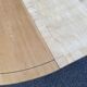 Louis XVI round extendable dining table renovated 160cm 19th century