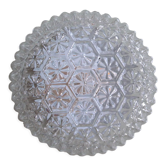 Wall lamp ceiling lamp minimalist glass 1970 1980 seventies eighties lighting fixture