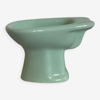 Kitsch vintage ceramic bidet ashtray