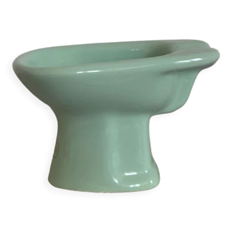 Kitsch vintage ceramic bidet ashtray