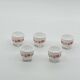 Set/lot of arcopal france egg cups, scania, vintage, flowers