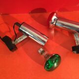 Lustre and spot appliques published by targetti around 1970