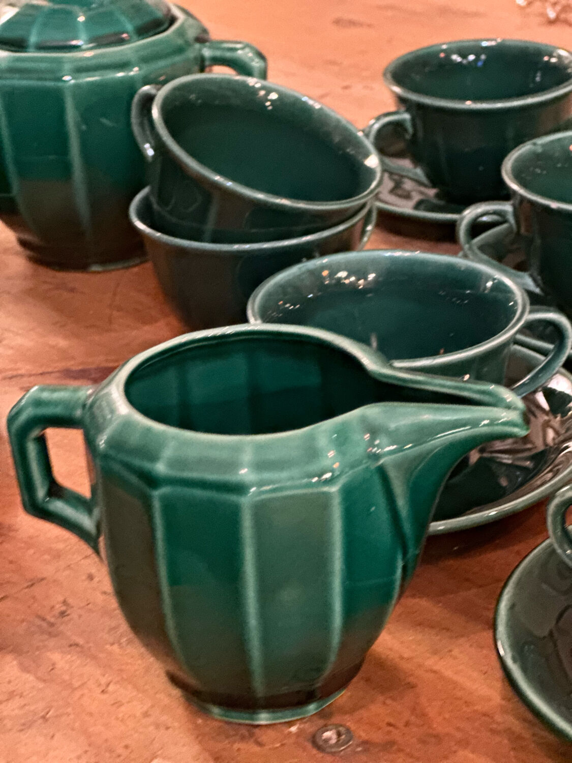 Coffee service 25 pieces vintage 1950