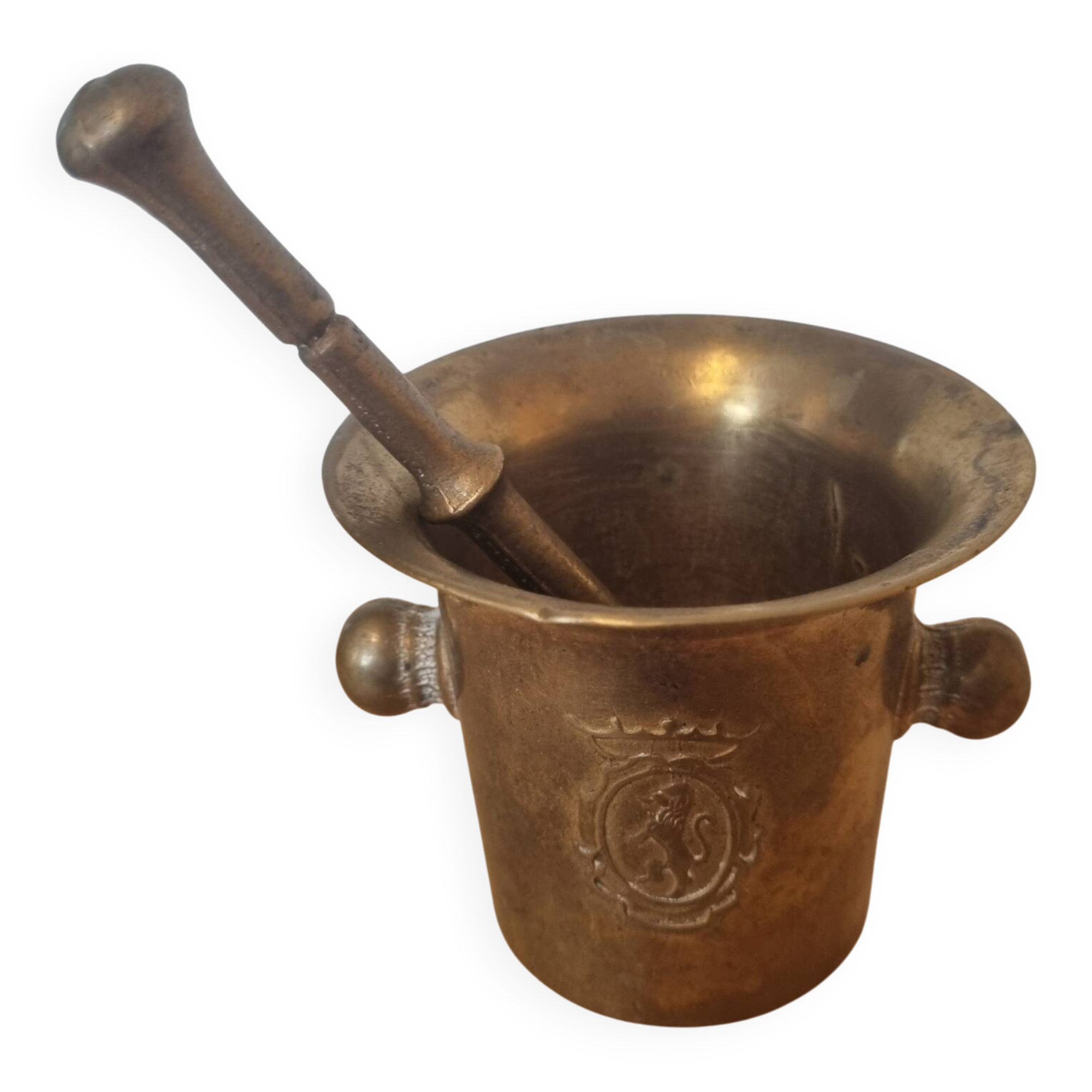 Pilon en bronze massif, 1970