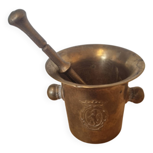 pilon en bronze massif,