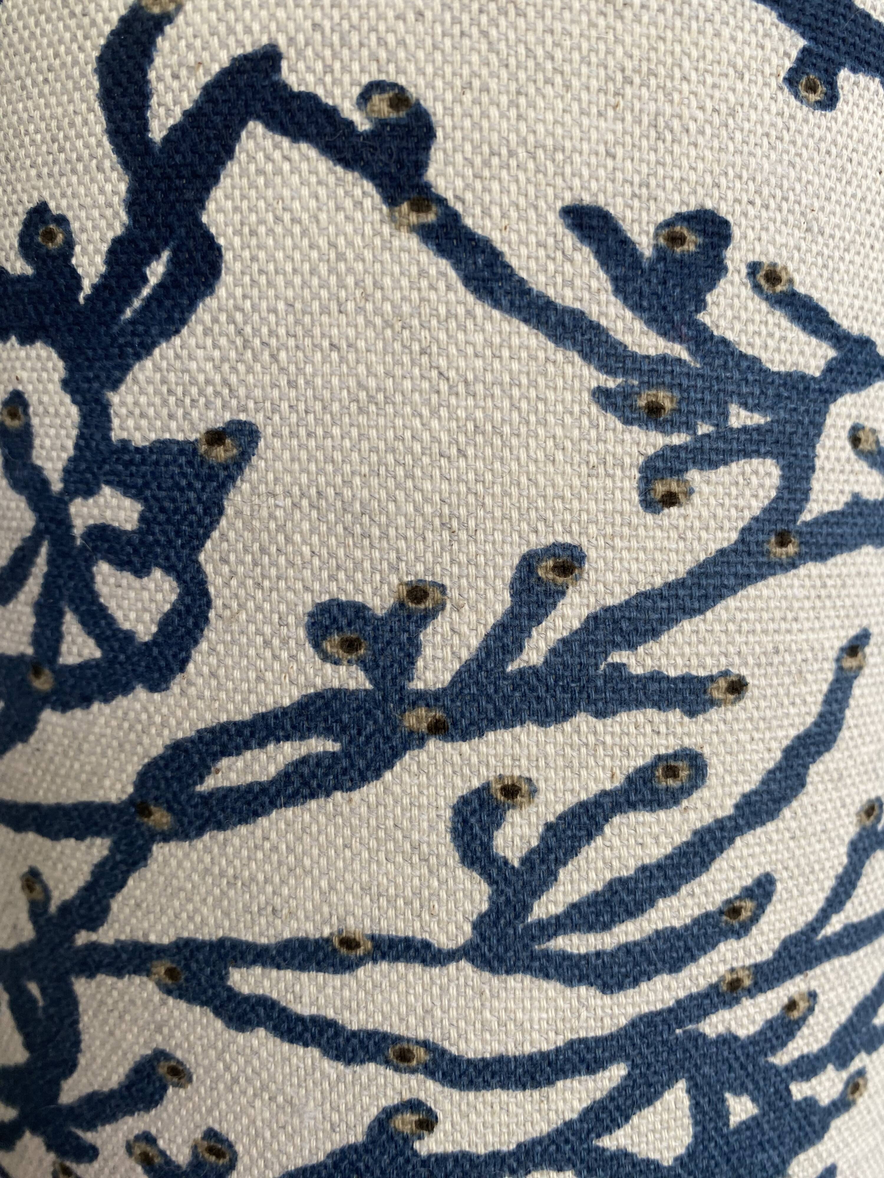 Vintage glazed stoneware lamp