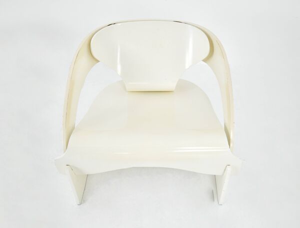 Ensemble de 2 Fauteuils Modèle 4801 par Joe Colombo pour Kartell, 1960s