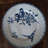 Sarreguemines Flat Plates Favorite Blue Model