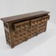 Spanish Brutalist Sideboard solid wood