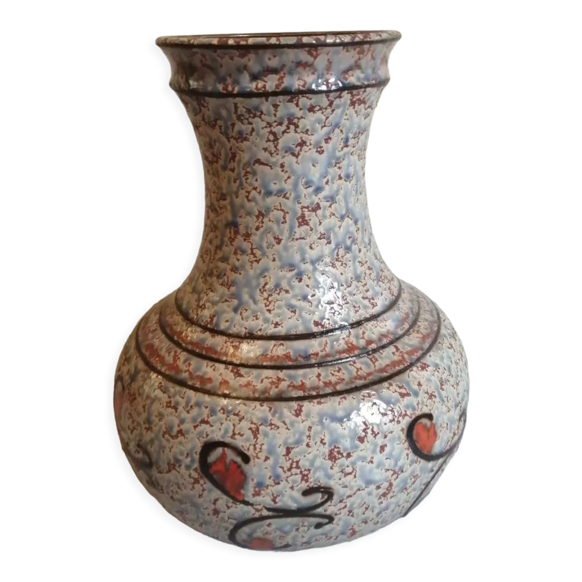 Vase 60s scheurich west germany
