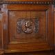 Hand-carved Dutch armoire from the 1940s.