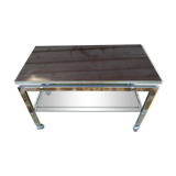 Swivel rolling coffee table