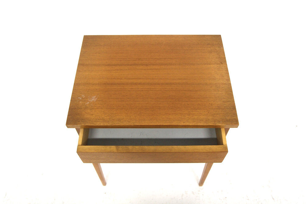 Scandinavian teak bedside table, Sweden, 1950