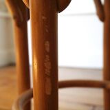 Stool with caning