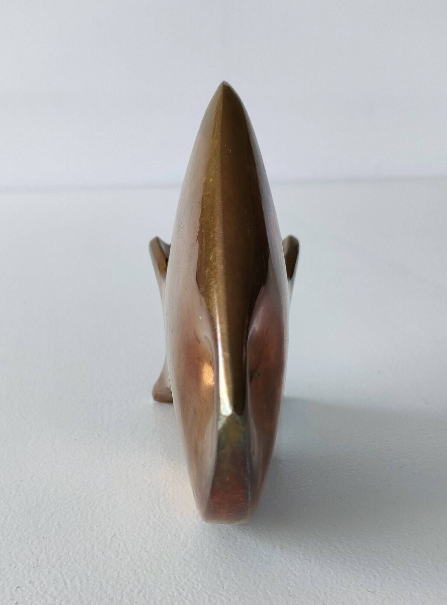 André Bloc - Sculpture/Modernist Ashtray Angel Fish - 50s - Bronze