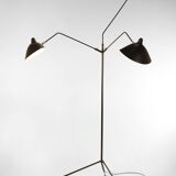 Floor lamp with three swivel arms