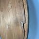 Miroir ovale ancien en bois