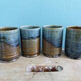 Tasses verres Greber en grès