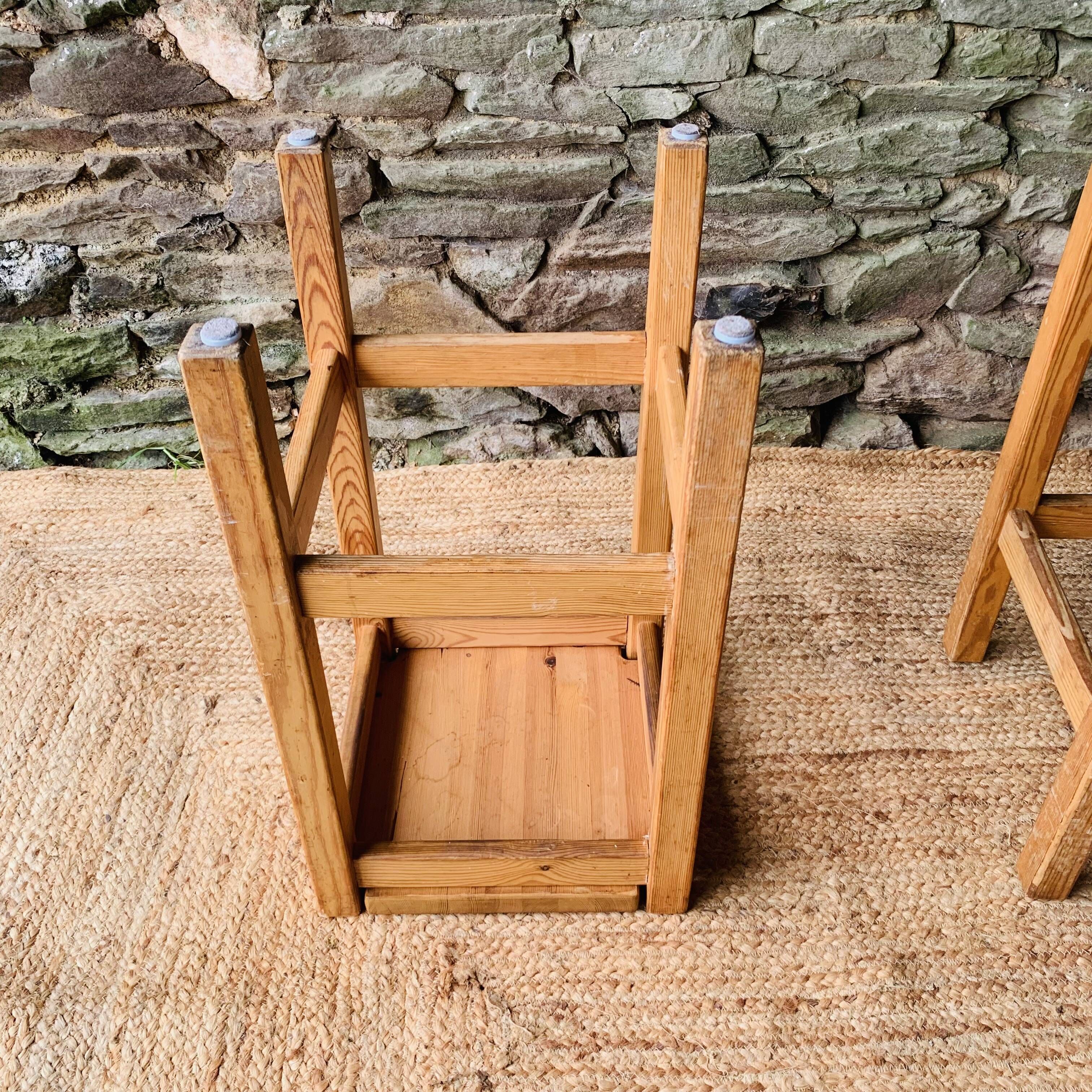 Pair of vintage Hongisto stools by Ilmari Tapiovaara