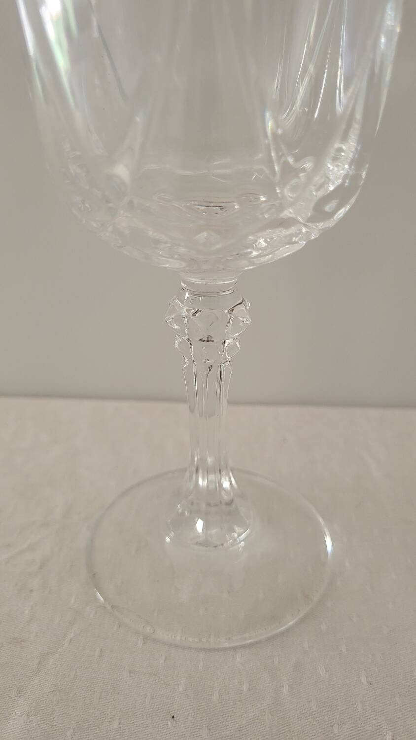 Crystal carved glasses