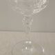 Verres sculpté en cristal