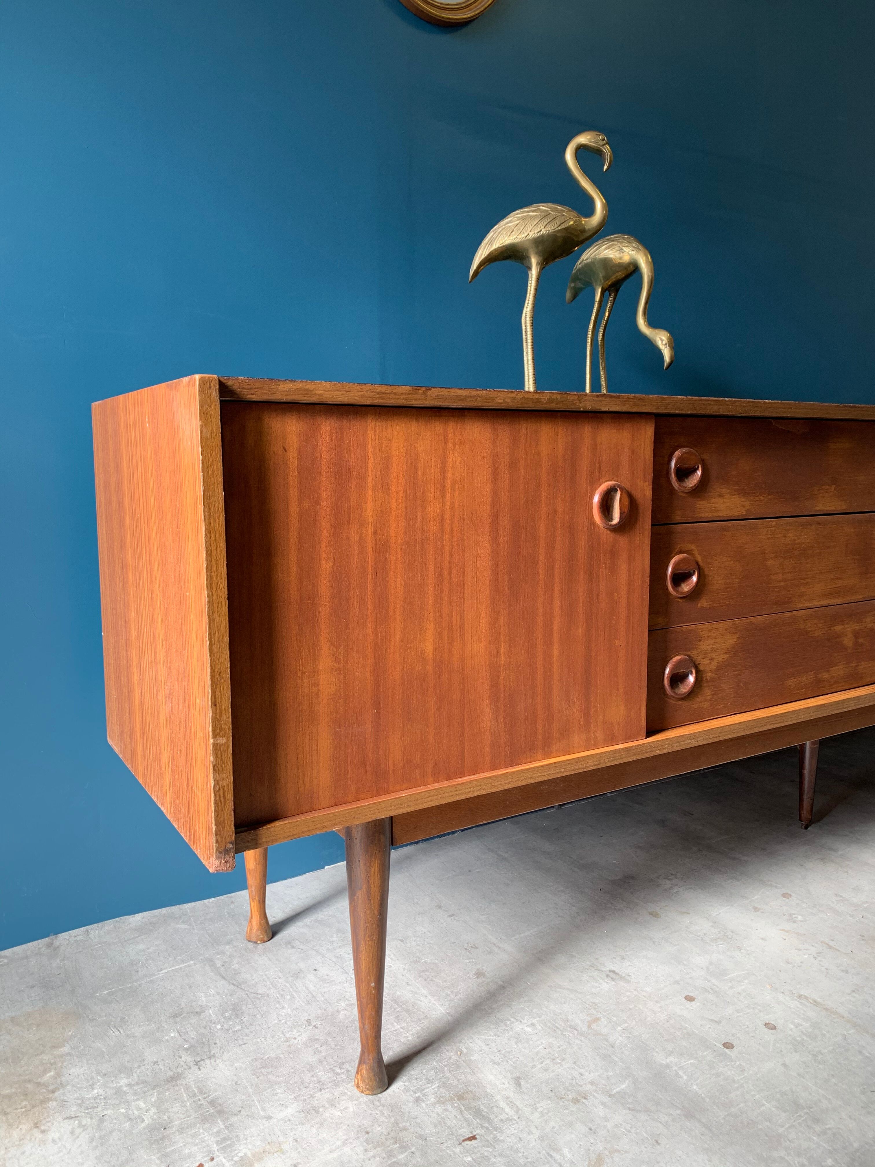 Vintage 220cm sideboard