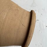 Persimmon glazed terracotta oil jar