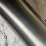 Dutch Raak brushed aluminum wall light