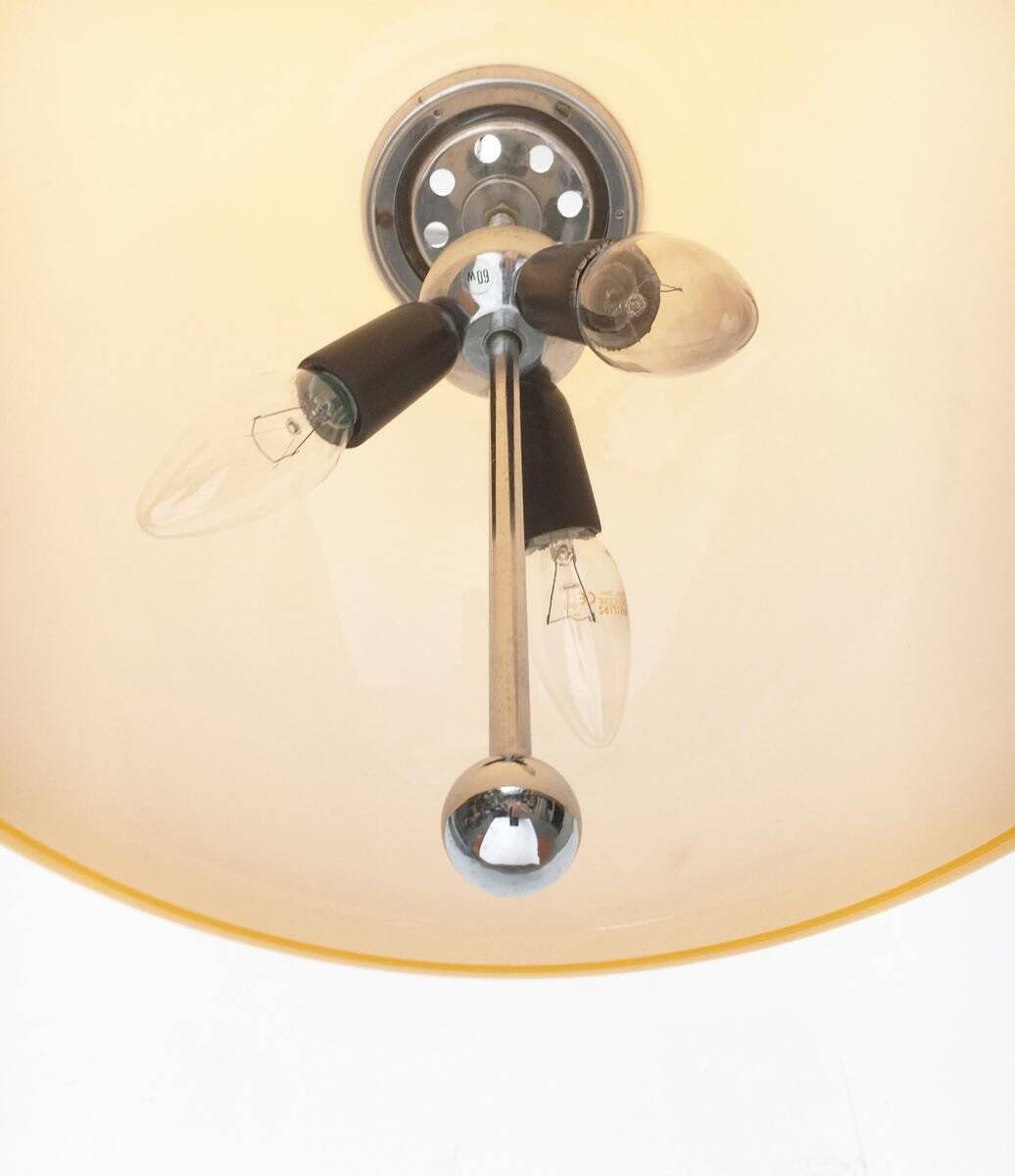 Space Age hanging lamp Cabras by Luigi Massoni for Guzzini