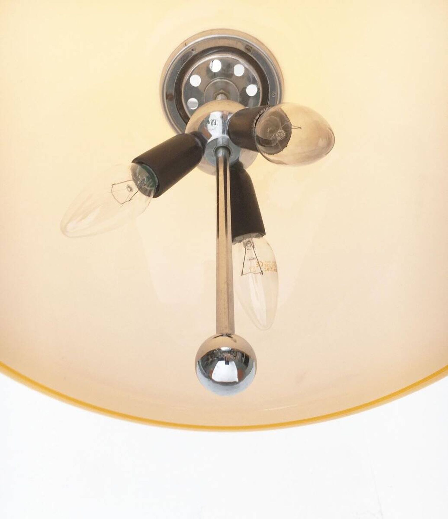 Lampe suspendue Space Age Cabras par Luigi Massoni pour Guzzini