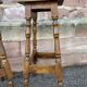 paire de Tabourets de bar bois vintage