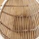 Woven wicker basket