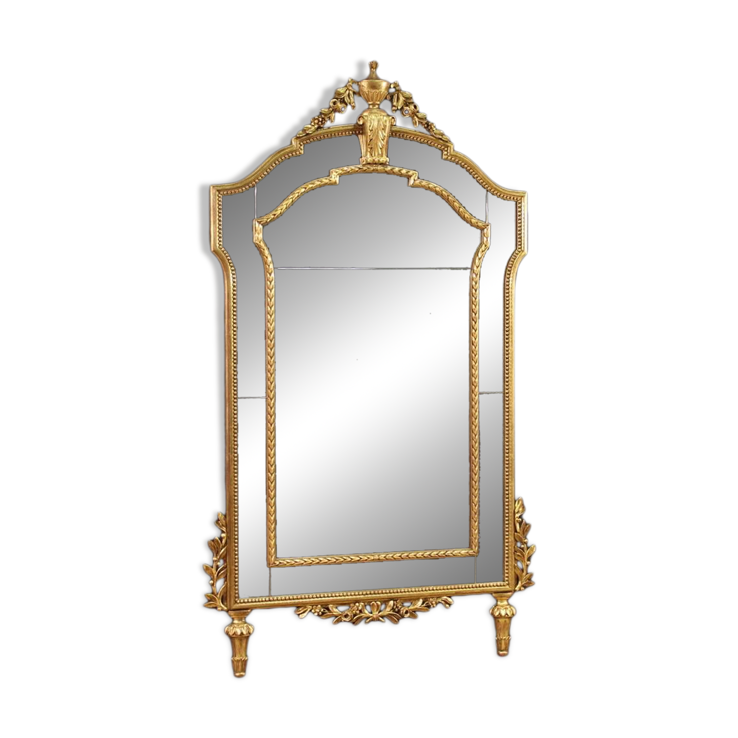 Miroir de style Louis XVI du XXe siècle