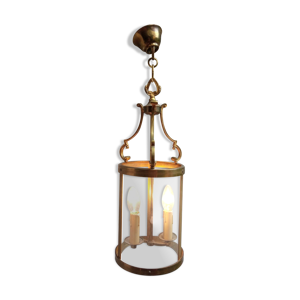 Ancienne lanterne en bronze et