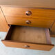 Teak sideboard with Scandinavian design by Schreiber from the 1970s.