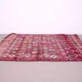 Purple Vintage Boujaad rug 197 CM X 287 CM - Tapis berber