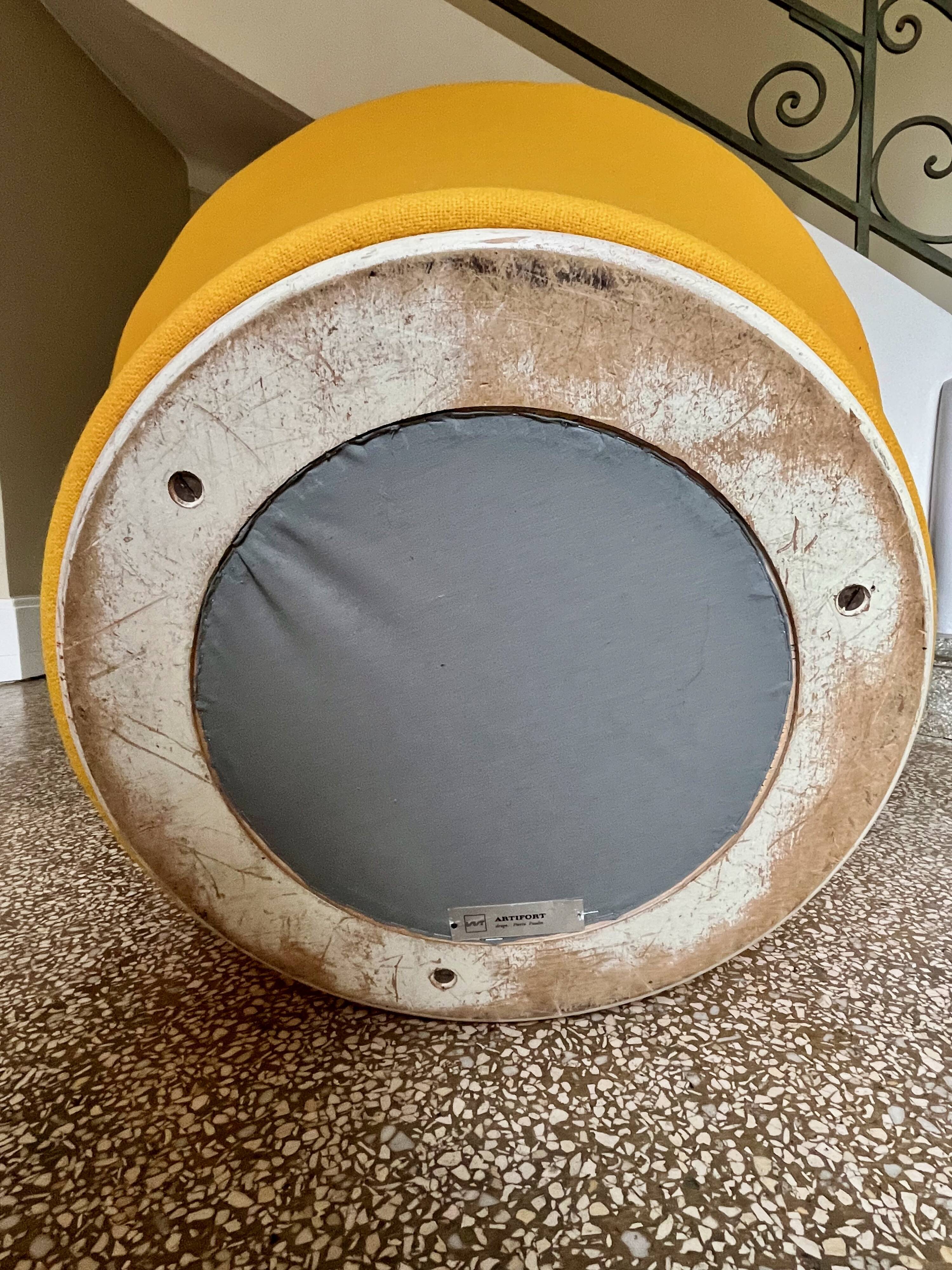 Mushroom armchair and ottoman by Pierre Paulin, Artifort Edition, 1960