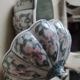 Vintage sweetener Asian, Chinese, floral & arabesque motifs