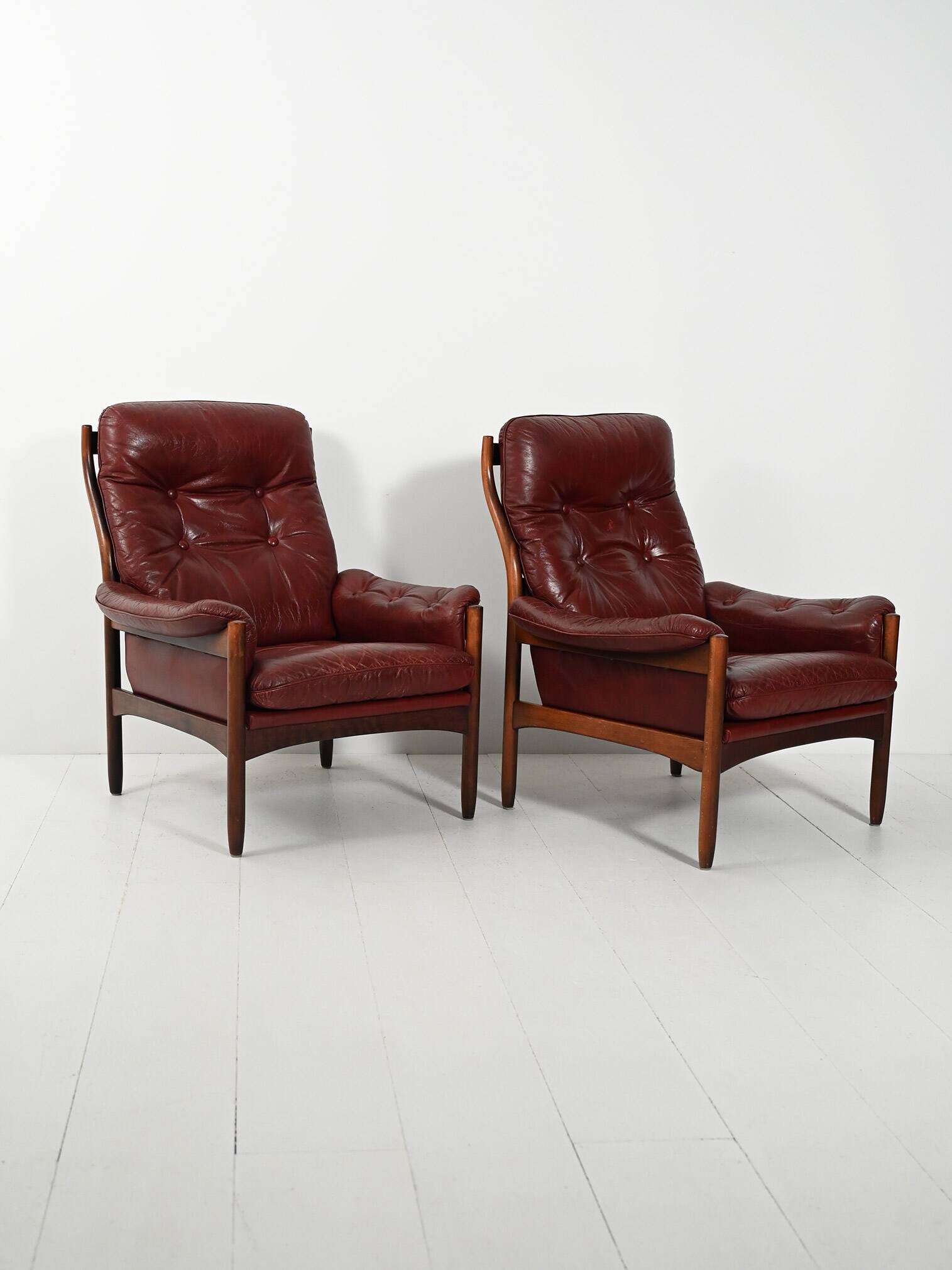 Pair of "Hoffman" armchairs by Gunnar Kentemol