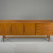 Mid-Century Type 214 Sideboard in Teak by Heinrich Riestenpatt for RT Möbel