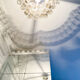 Vintage crystal ceiling light decorated with leaves and clusters – Spain year