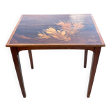 Elegant small flying table signed Émile Gallé Art Nouveau period (1846-1904)