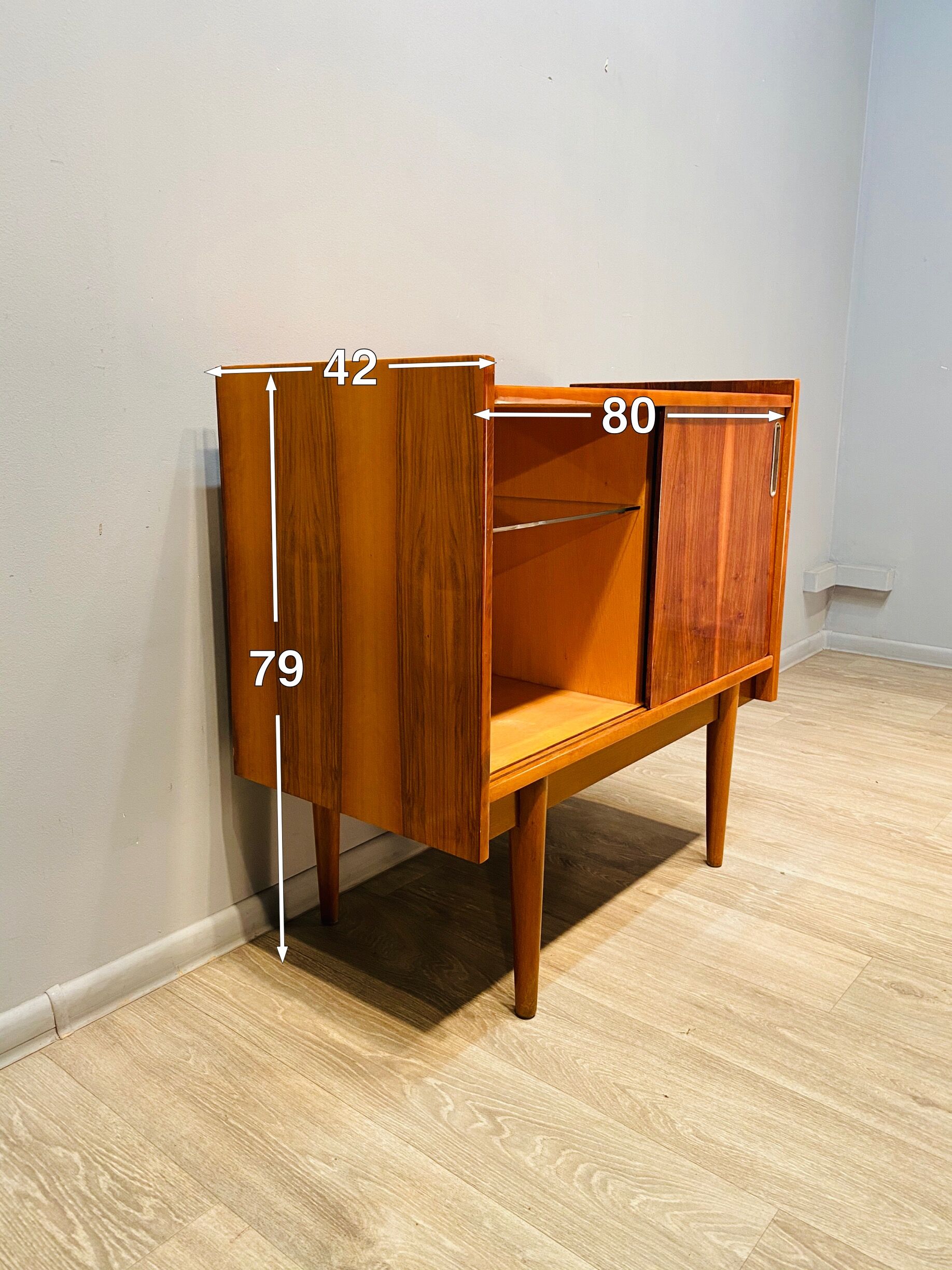 Vintage commode from 60' by Bydgoskie Furniture Factory